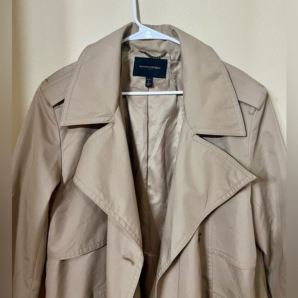 Banana Republic Petite Maverick Oversized Trench Coat - Picture 13 of 16